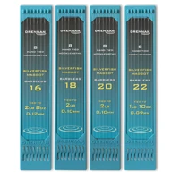 Drennan Barbless Silverfish Maggot Hooklength Plate 6inch