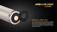 Fenix ARB-L18-3500 18650 Rechargeable Li-ion Battery 3500mAh 3.6v