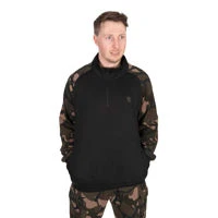 Fox LW Black/Camo QTR Zip Pullover