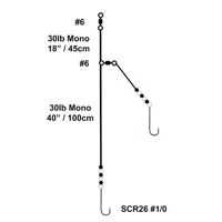 Cox & Rawle Plaice Trace 1/0