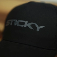 Sticky Baits Black Sticky Logo Caps