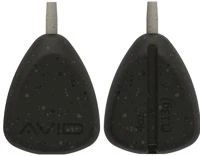 Avid Carp Inline Flat Pear Groove Leads