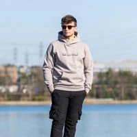 Guru Grey Circles Hoodies