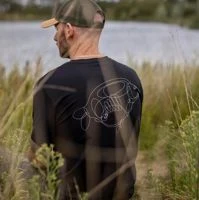 Korda One Liner Tee Black