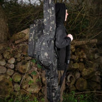 CarpLife Eclipse Camo Retractable Holdall 3 Rod