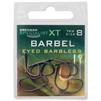 Drennan Specialist XT Barbel Barbless Eyed Hooks