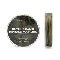 Avid Carp Outline Camo Braided Line 300m