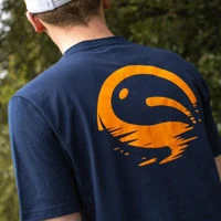 Guru Sunset Tee Navy