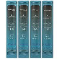 Drennan Barbless Wide Gape Carp Hooklength Plate 6inch