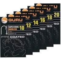 Guru Super MWG Barbless Eyed Hooks