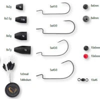 Savage Gear Texas & Carolina Rig Kit 100pcs