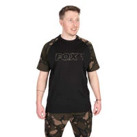 Fox Black/Camo Outline T-Shirt