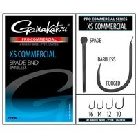 Gamakatsu Pro-C XS Commercial Spade Barbless Hooks