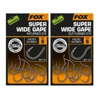 Fox Edges Armapoint Super Wide Gape Barbed Hooks