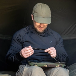 Korda Mock Neck Thermal LS Shirts Black