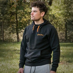 Guru Lightweight Black Hoodies