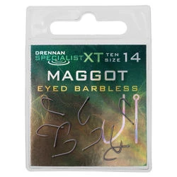 Drennan Specialist XT Maggot Barbless Eyed Hooks