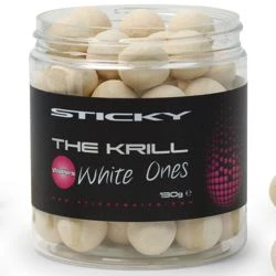 Sticky Baits The Krill White Ones Wafters 16mm