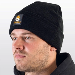 Guru Black Patch Beanie