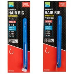 Preston Innovations MSS Barbless Hair Rigs 4inch