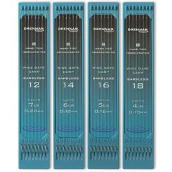 Drennan Barbless Wide Gape Carp Hooklength Plate 6inch