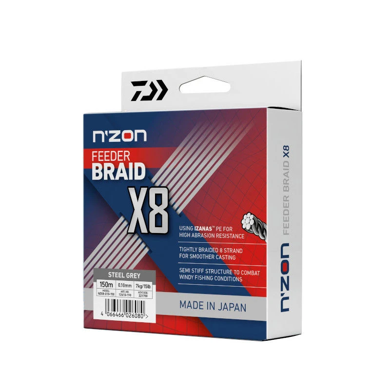 Daiwa N'Zon Feeder Braid x8