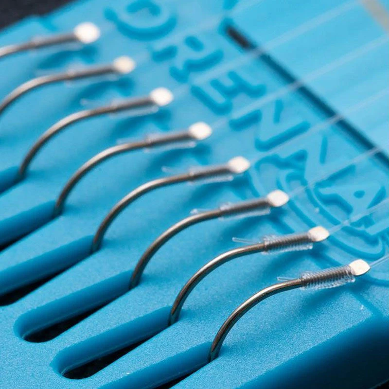 Drennan Barbless Wide Gape Carp Hooklength Plate 6inch