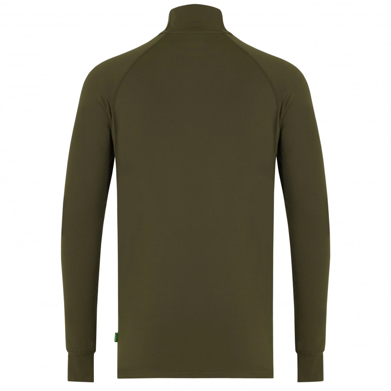 Korda Mock Neck Thermal LS Shirts Dark Olive