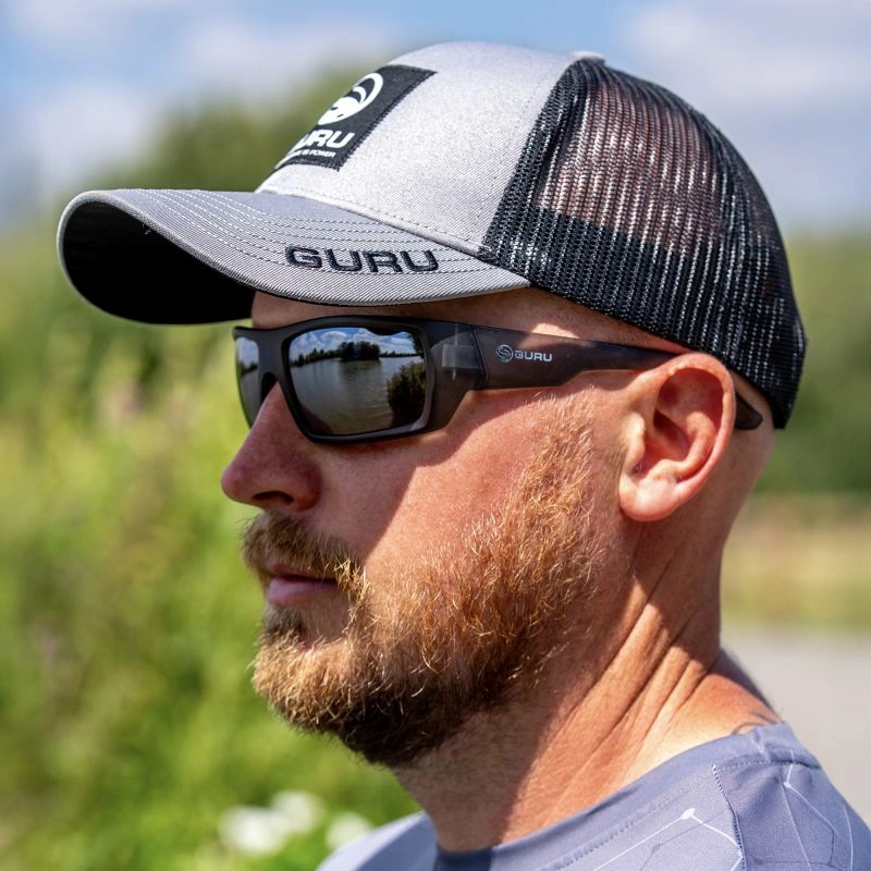 Guru Grey Patch Trucker Cap