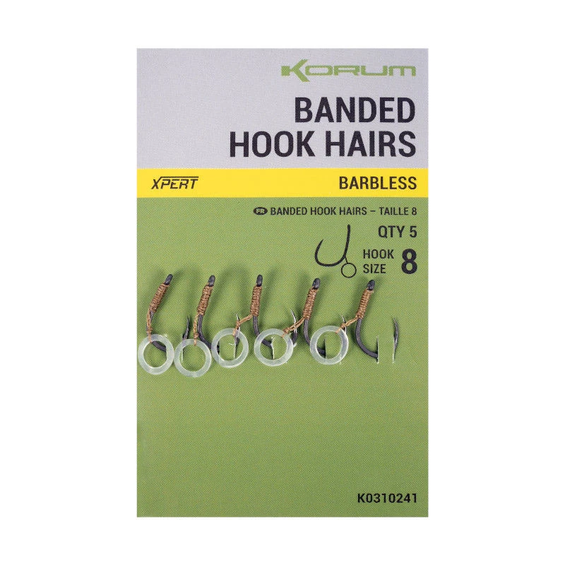 Korum Banded Hook Hairs