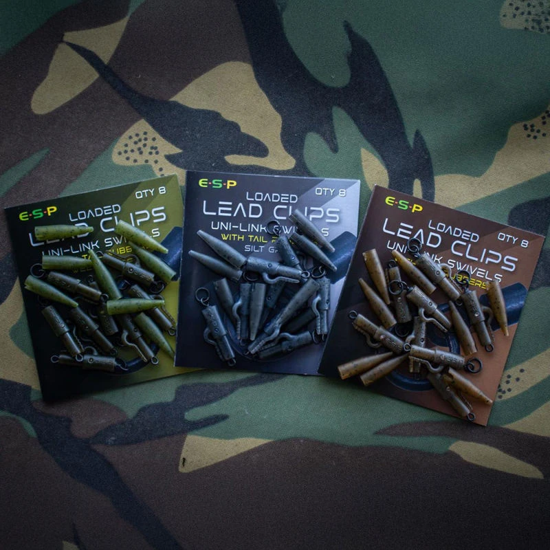 ESP Loaded Lead Clip Uni-Link Swivels