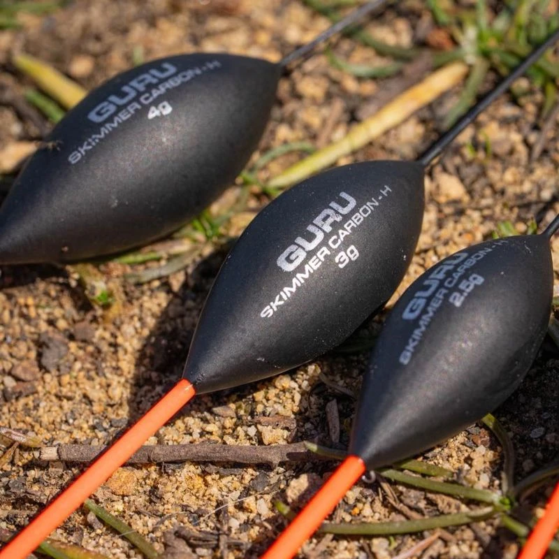Guru Skimmer Hollow Carbon Pole Floats