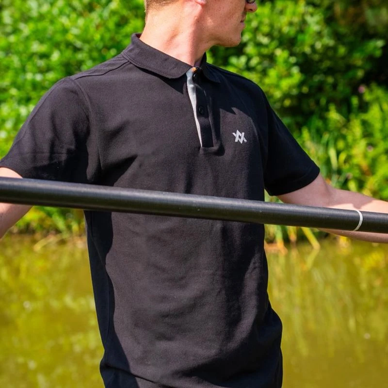 Guru Aventus Polo Black/Grey