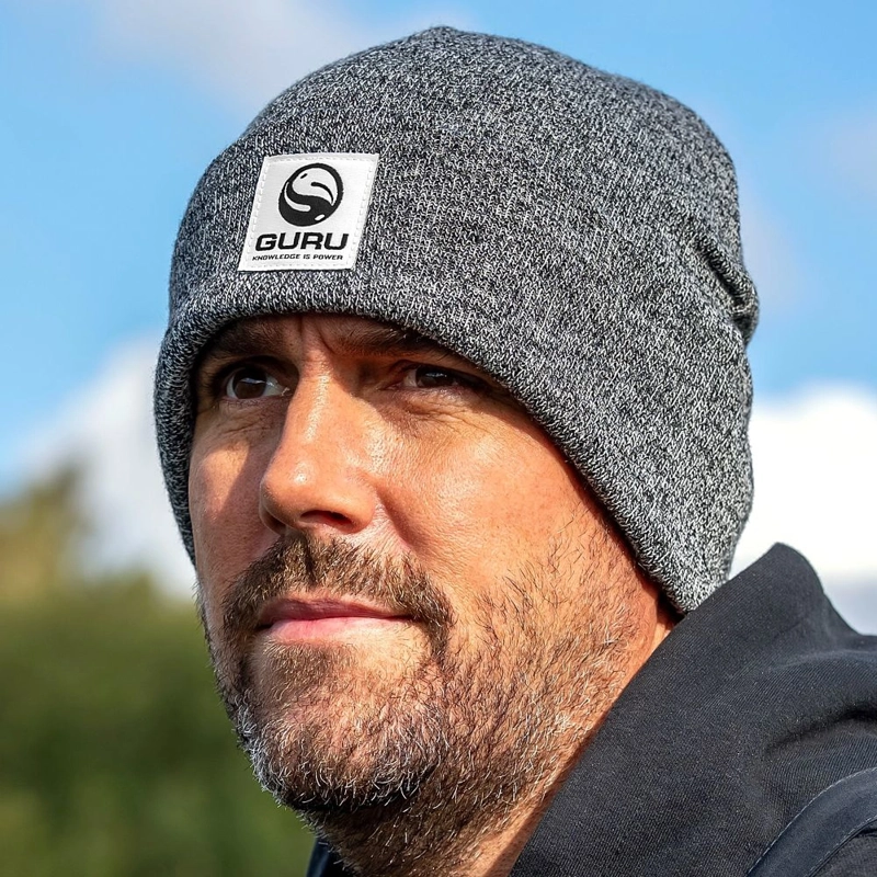 Guru Grey Patch Beanie