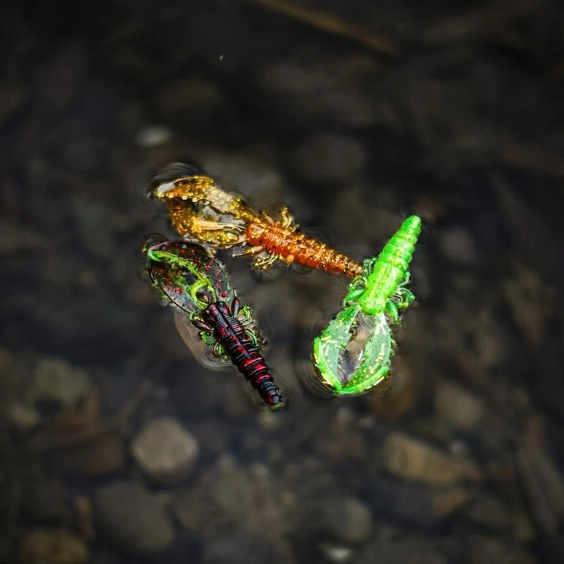 Westin Super Finesse CreCraw Slim Creature Bait Sets 5.5cm/1.5g