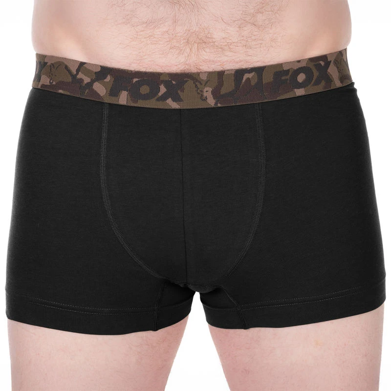 Fox Boxer Shorts 2pk Khaki/Black