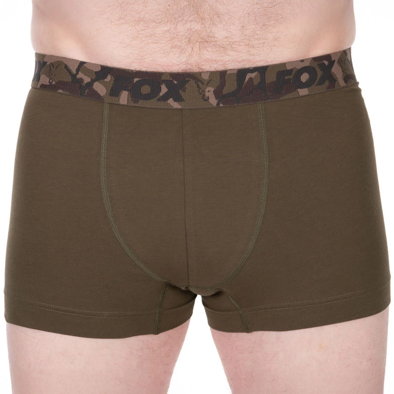 Fox Boxer Shorts 2pk Khaki/Black