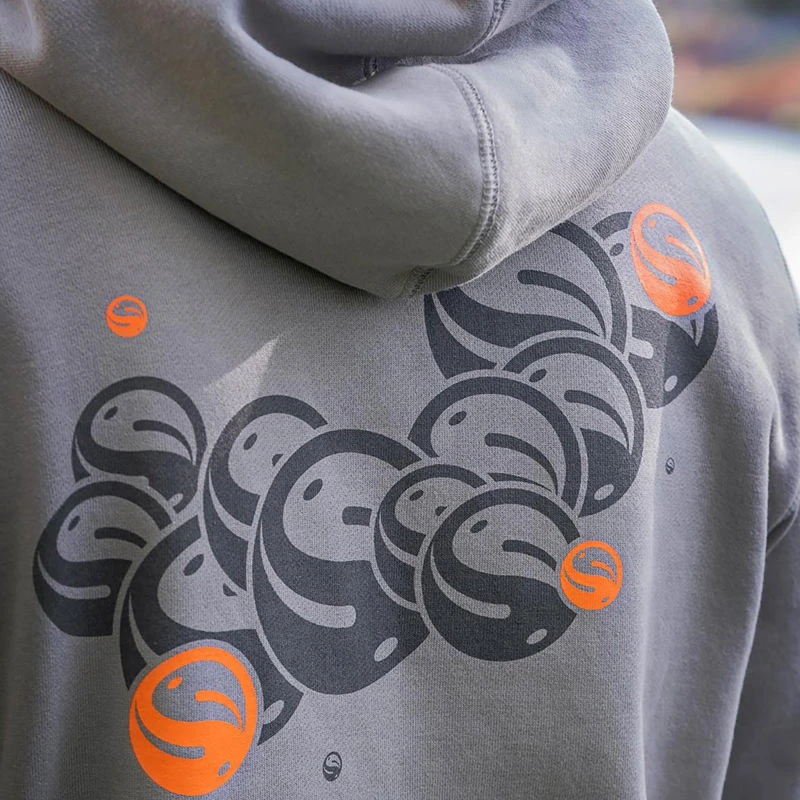 Guru Grey Circles Hoodies