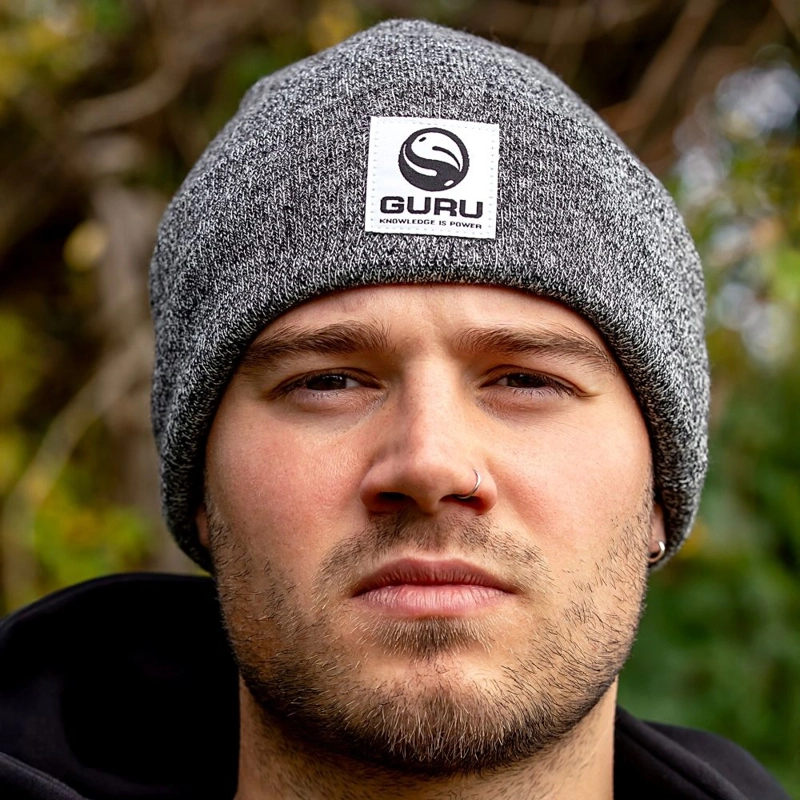 Guru Grey Patch Beanie