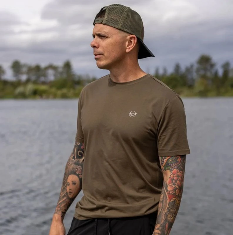 Korda One Liner Tee Olive