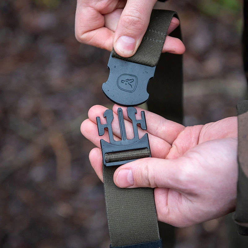 Fox Khaki Elasticated Belts