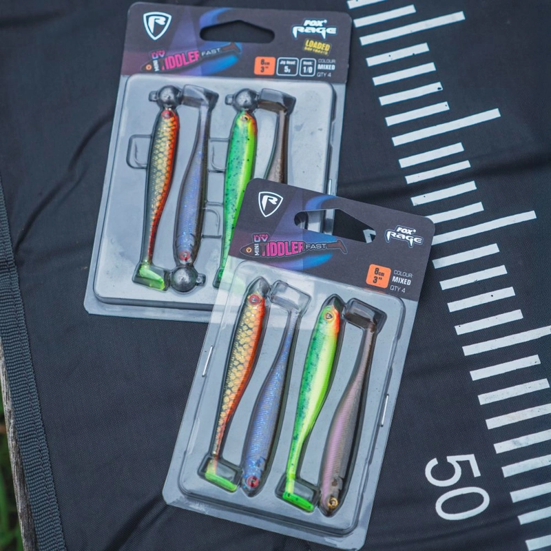 Fox Rage Mini Tiddler Mixed Colour Pack Loaded