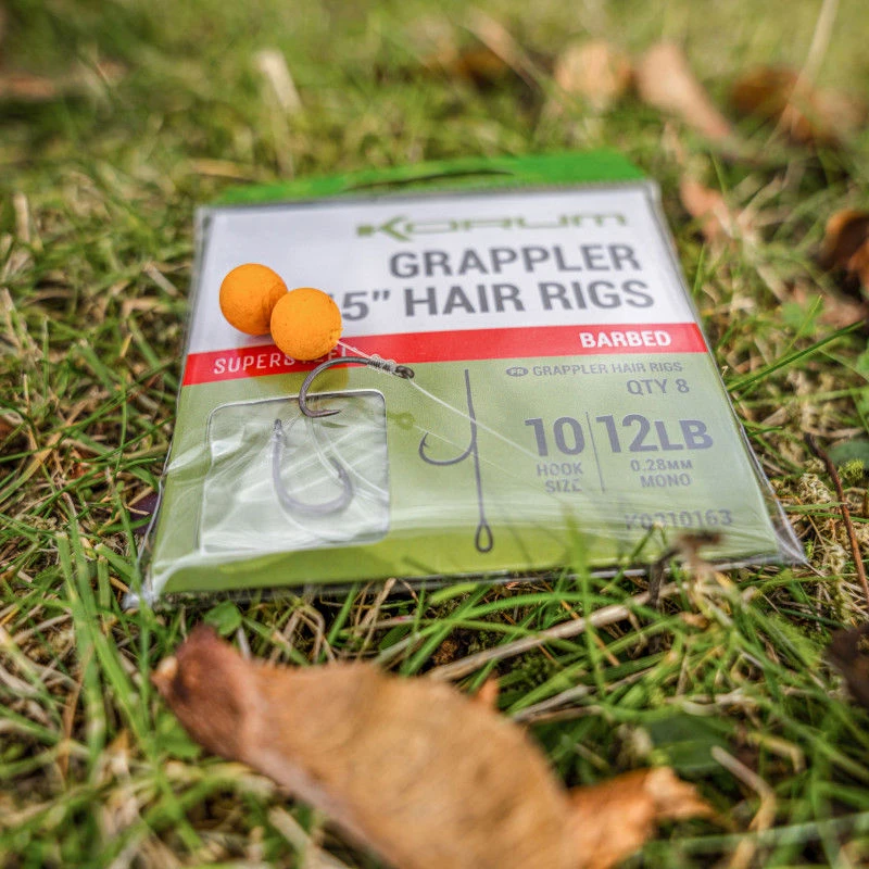 Korum Big Fish Grappler Hair Rigs