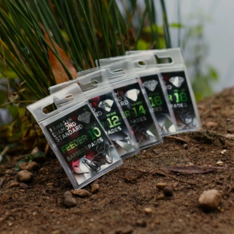 Kamasan Diamond Standard Feeder Barbed Hooks