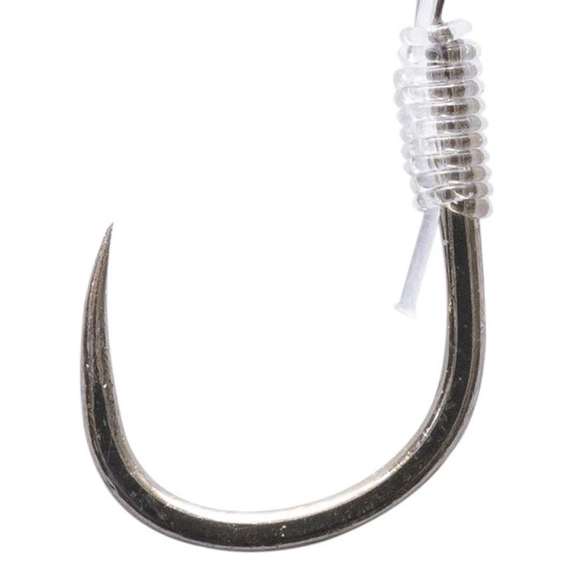 Drennan Barbless Wide Gape Carp Hooklength Plate 6inch