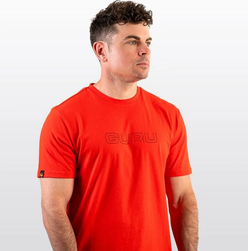 Guru Glitch Red Tee