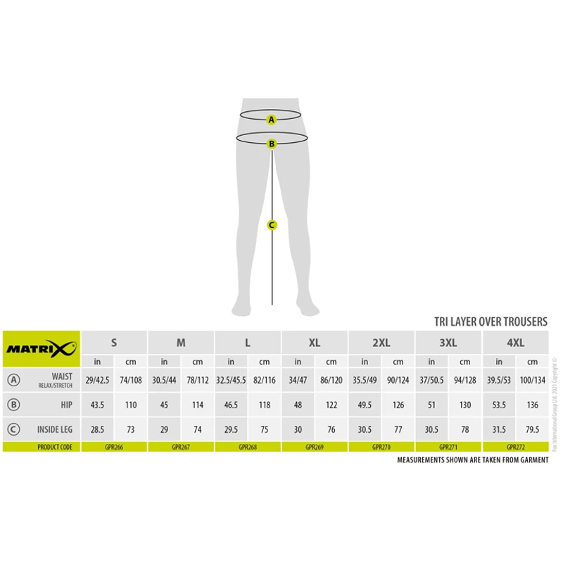 Matrix Tri-Layer Over Trousers 25K