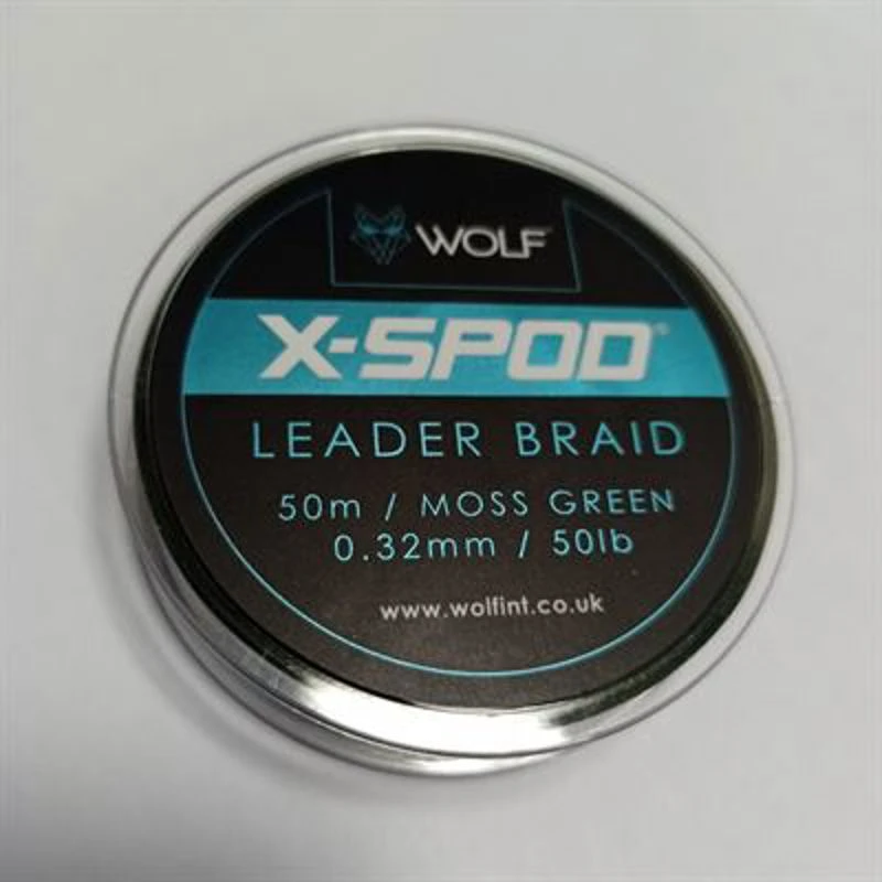 Wolf X-Spod Leader Braid 50m