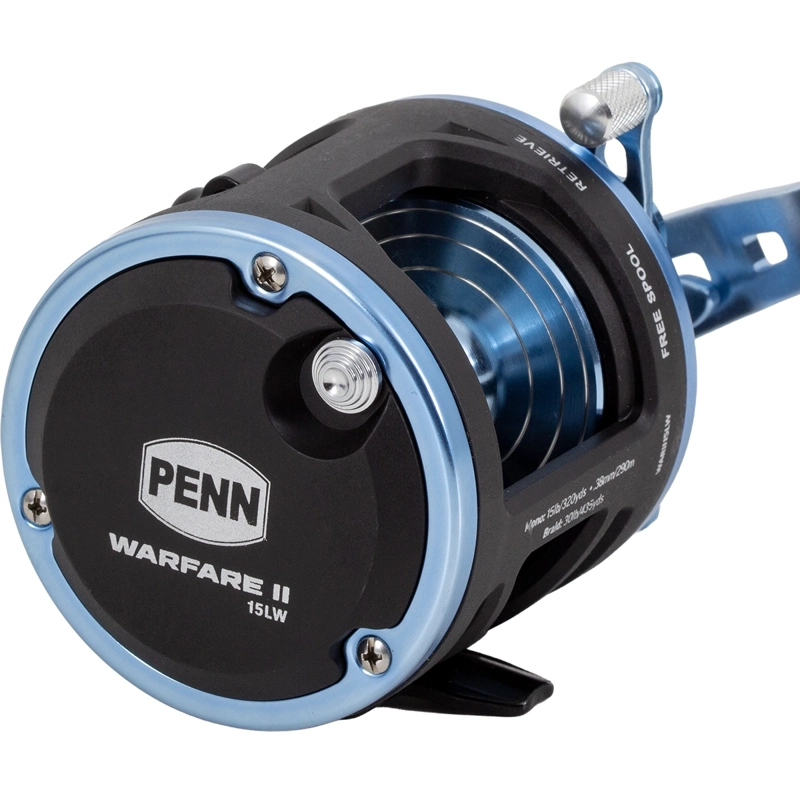 Penn Warfare II Level Wind Lever Drag Reels