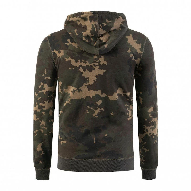 Korda Dark Kamo Zipped Hoodies